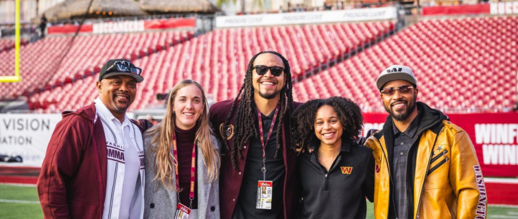 Kayla Key and colleagues in Tampa Bay, Florida