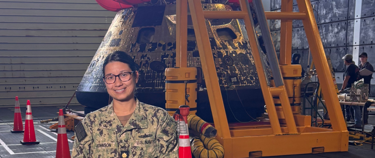 Kristi Johnson (G’25), U.S. Navy