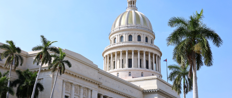 National Capitol building in Havana, Cuba