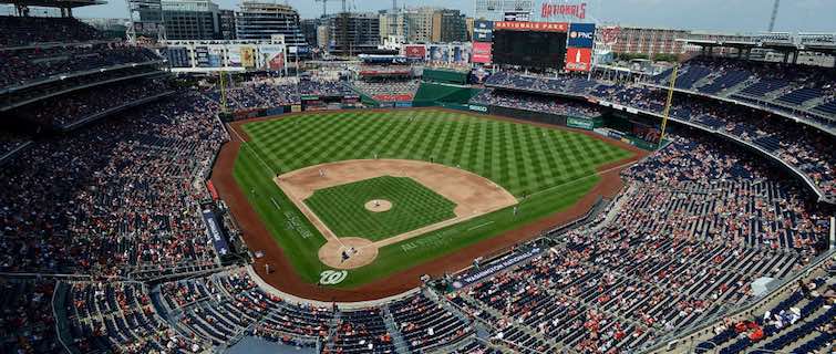 nationals park aerial view