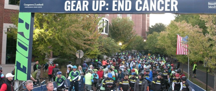 Teams across Georgetown University gear up for the ride to end cancer.