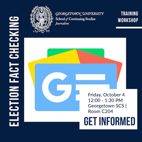 Google Election Fact Checking Training