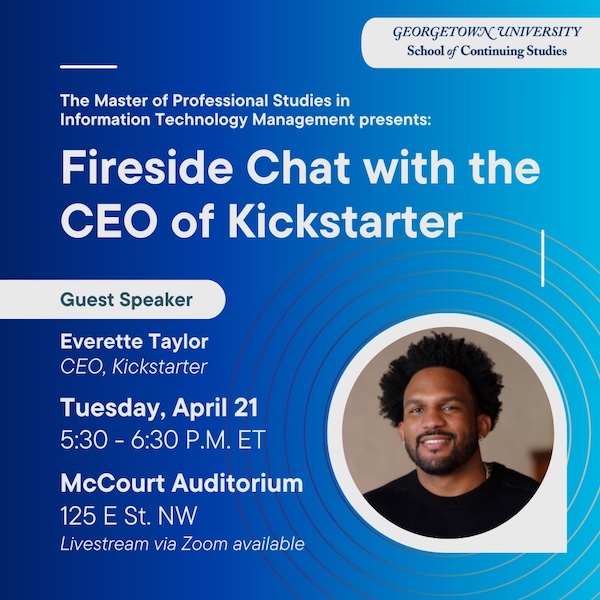 Fireside Chat with the CEO of Kickstarter
