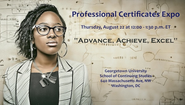 Georgetown Professional Certificates Expo