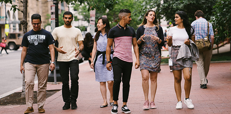 Diverse student group