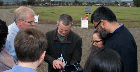 Emergency and Disaster Management students field work