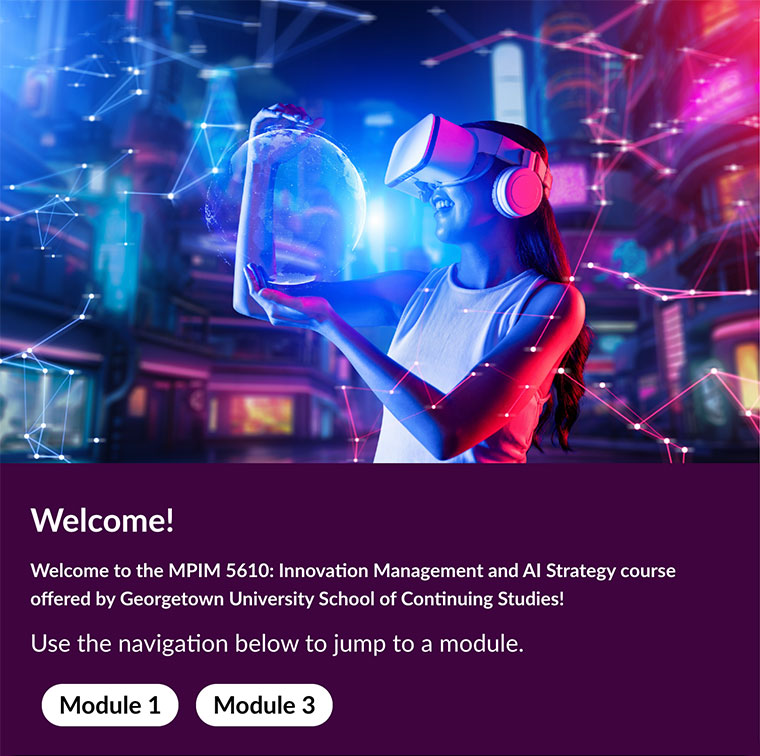 Innovation Management and AI Strategy Online Course