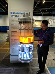 Technology Management student at the Intel History Museum