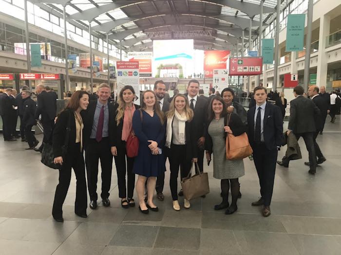 Georgetown Students in Berlin Train Station